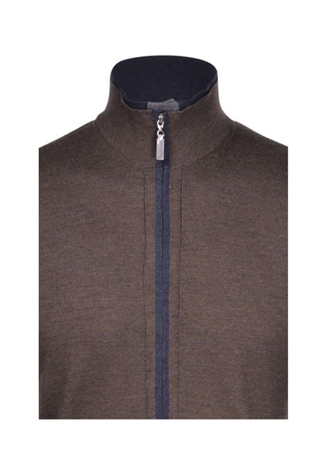 Cardigan Gran Sasso uomo 5714214223 marrone Gran sasso | Cardigan | 5714241223186